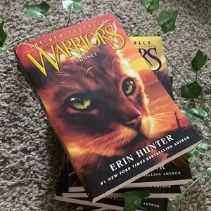 Warriors The New Prophecy series,( second series) books 1-6.